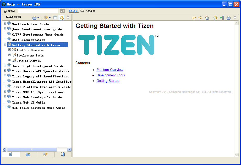 WindowsͣװTizen SDK 1.0 Larkspur