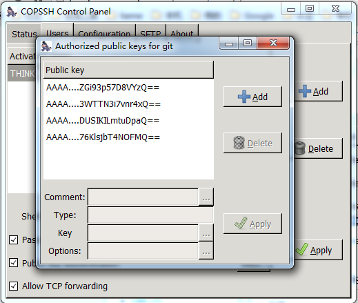 windowsϲgitʹcopssh