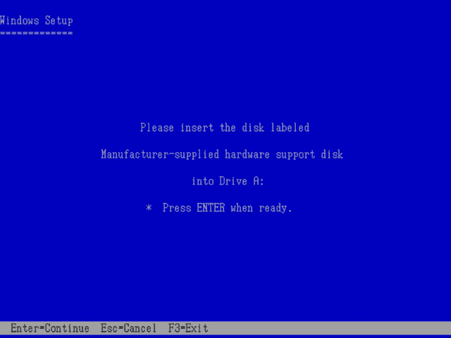 DELL工作站及服务器的Windows server 2003系统安装——解决“找不到安装在计算机上的硬盘驱动器 安装无法继续,要退出请按F3”有关问题