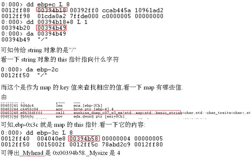 ��coredump�й�����ԭ��̽����windows��7.3�ڵ�ͼ