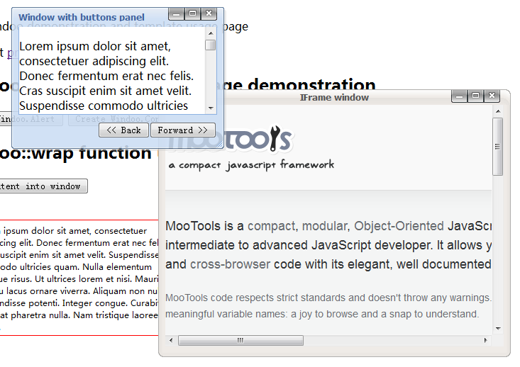 mootools , windows ƻ Ĵ