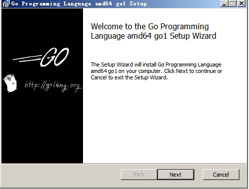 Golang 1.0 windows 64 bit 䱸