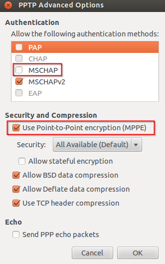 Ubuntu 跟 Windows 配置VPN