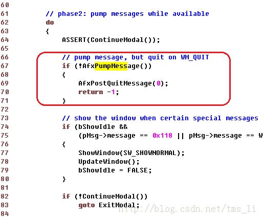 MFCģ̬�Ի����ѶϢѭ��