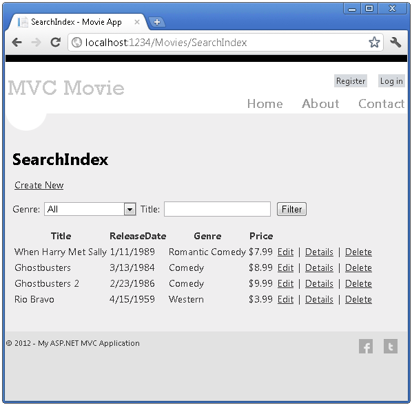 C# MVC ��ѧ���ǡ�9 �����ϸ��Ϣ��ɾ������