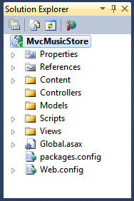 MVC �����̵� ��1һ���֣� �������ļ�-> �½���Ŀ