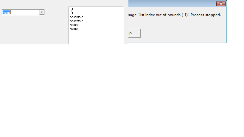控件listbox,该怎么解决