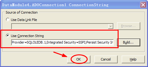 关于delphi用TADOQuery连接数据库的有关问题