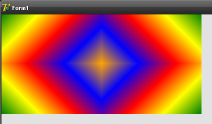 代码分享及意见征询:任意角度多色渐变填充图形界面