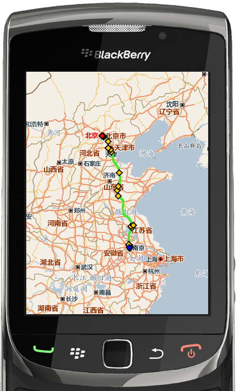Blackberry·mapʾ·ѯ