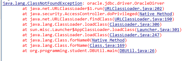 JDBC�������й�����