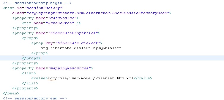 spring+hibernate 经过配置sessionFactory 使用getCurentSession 报错 openSession正常求指教