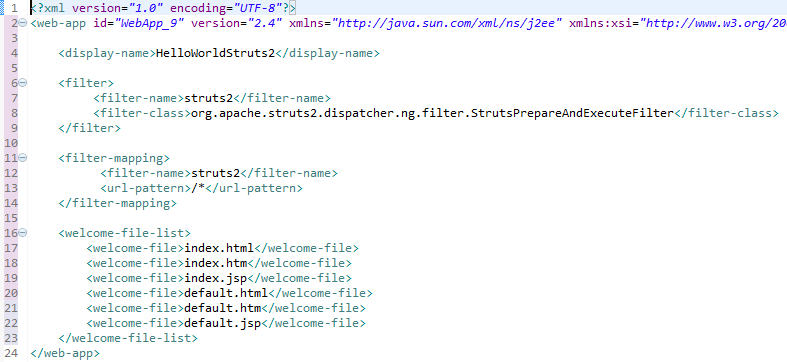 Struts2 无法找到呼应Action