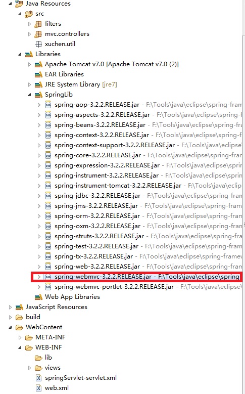 Spring无法加载有关问题:org.springframework.web.servlet.DispatcherServlet。