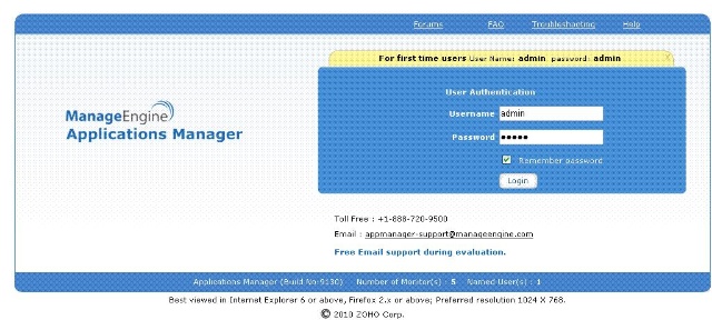 【J2EE性能分析篇】ManageEngine ApplicationsManager的使用