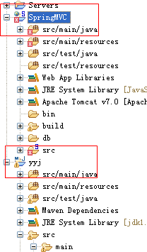 �������и�����,ͬ������maven������ SpringMVC ����Ŀ