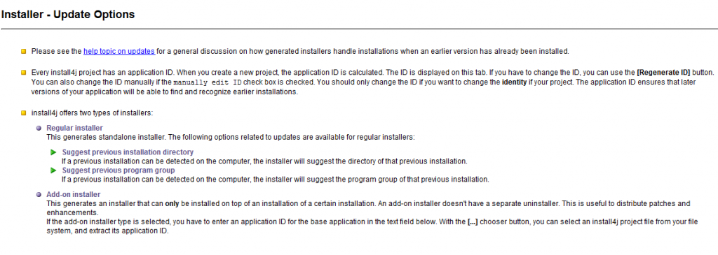 使用install4j打包EXE,自动更新如何做
