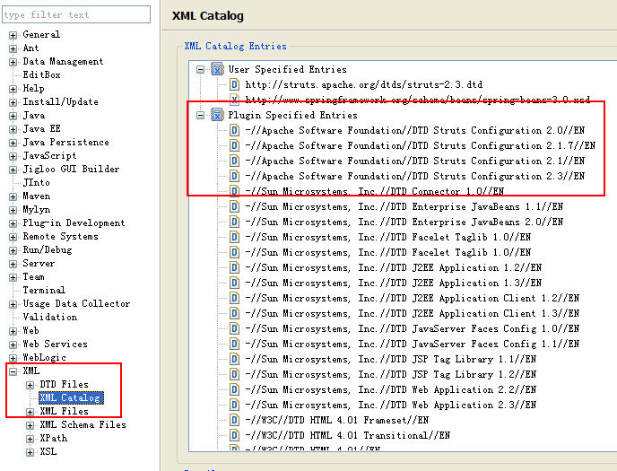 ��Eclipse�д����ʹ��struts2�����ļ���ʾ���