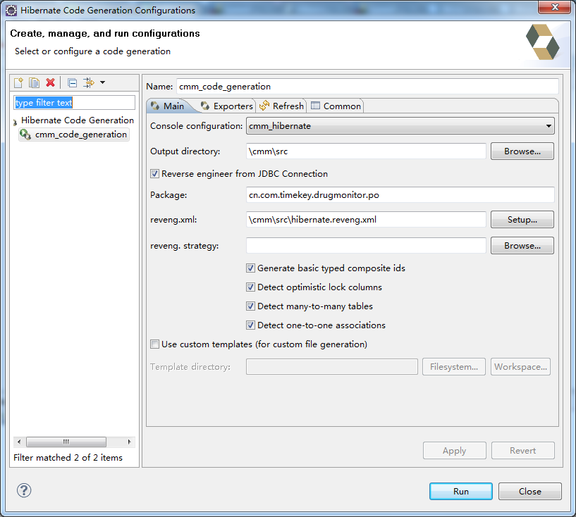 eclipse����Hibernate Tools����Hibernate Mapping���ϼ�PO��