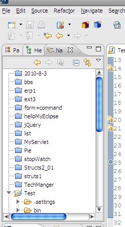 myeclipse��ͼ�й������޷���ʾ��Ŀ�����й�������