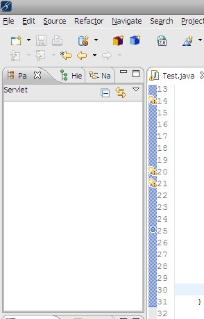 myeclipse��ͼ�й������޷���ʾ��Ŀ�����й�������