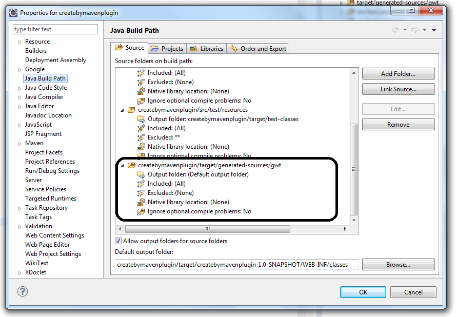 GWT - ｨ Maven+Eclipse+Tomcat