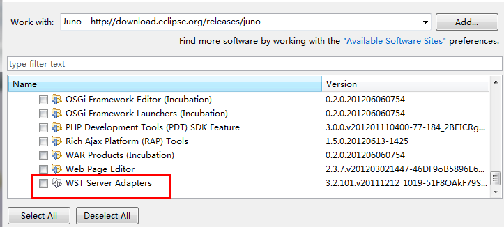 eclipse �޷���װadt������취