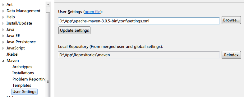 eclipse maven ��� �䱸