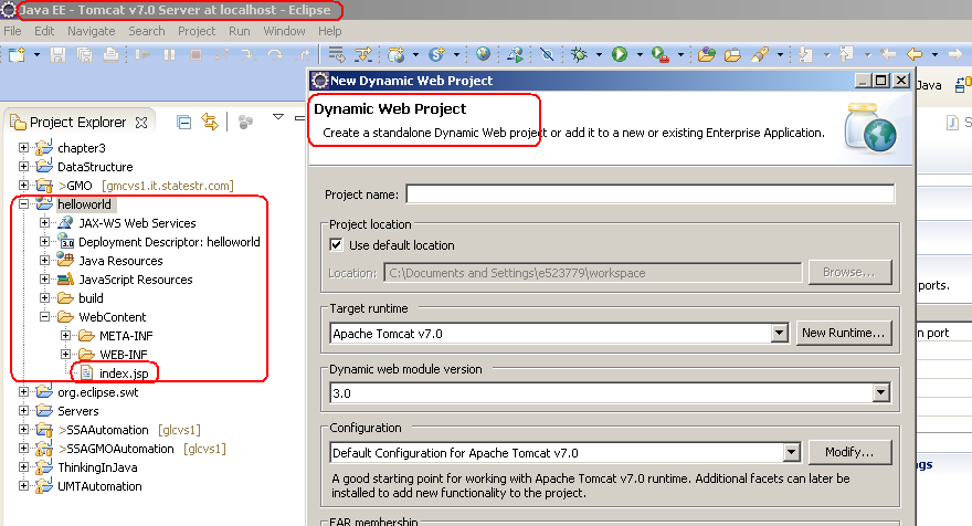 Win7/XPͣTomcat7������Eclipse�޲������