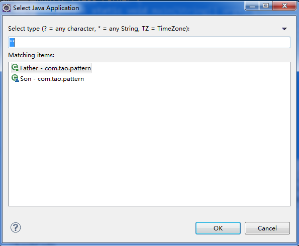 eclipse运作java程序时要求Select Java Application