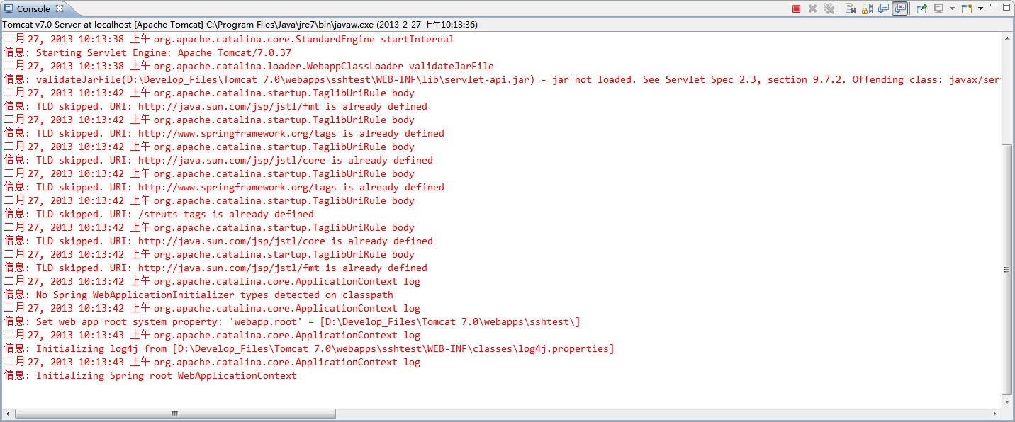 Eclipse起动Tomcat时,45秒超时解决方式