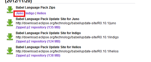 eclipse�����γ�