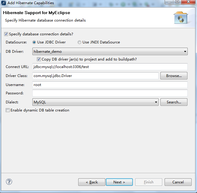 MyEclipse��hibernate���򹤳̷�����һ�Զ������