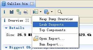 ʹ�� Eclipse Memory Analyzer ��չ��ת���ļ�����