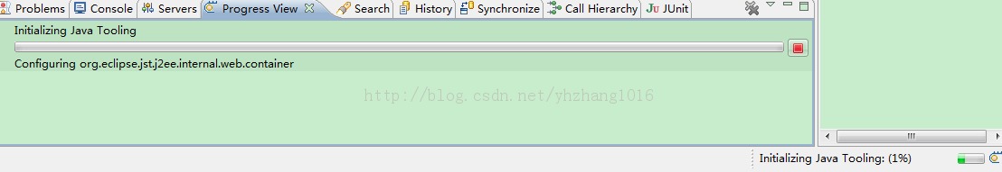 eclipseһֱ��initializing java tooling(1%)�й�����
