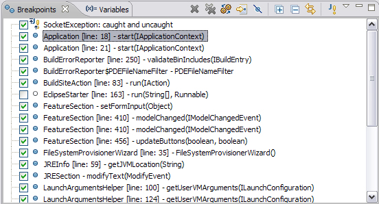 Eclipse 调试器跟 Debug 视图