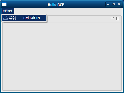 Eclipse RCPƽ���˵�