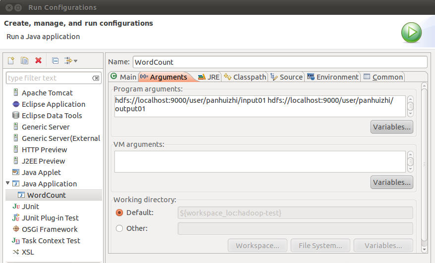 Hadoopѧϰȫ�̼�Ҫ������Eclipse�����е�һ��MapReduce����