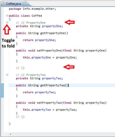 A eclipse foding plugin - Coffee Bytes