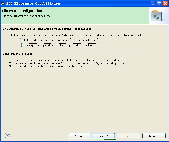 SSH在MyEclipse 8.5上整合详细步骤  (Struts2.1+Spring3.0+Hibernate3.3)