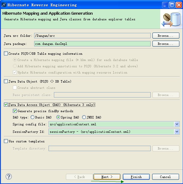 SSH在MyEclipse 8.5上整合详细步骤  (Struts2.1+Spring3.0+Hibernate3.3)