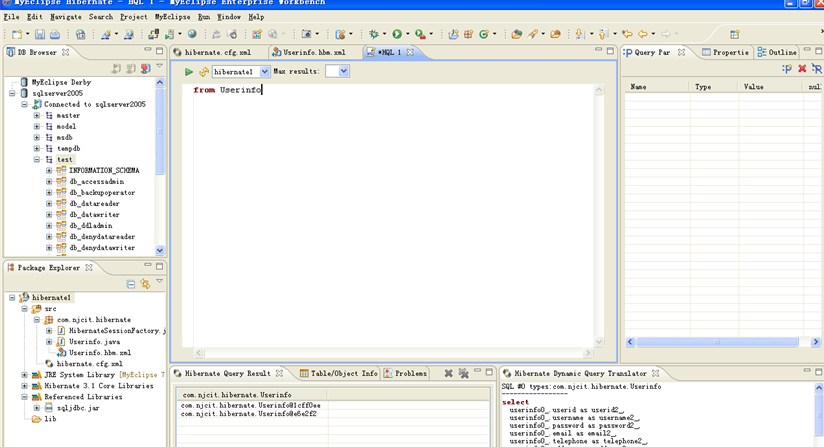 MyEclipseôhibernate֧(2)