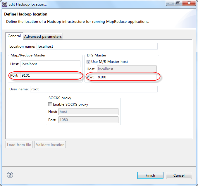 win7��װhadoop��eclipse���Ե�ͼreduce�����÷���
