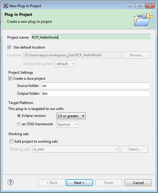 [Eclipse RCP] 1. һ�����Ե�RCP����ʾ��