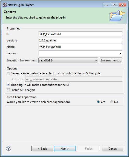 [Eclipse RCP] 1. һ�����Ե�RCP����ʾ��