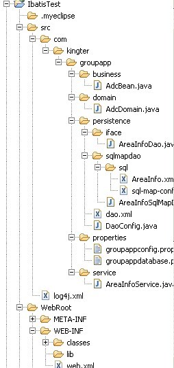 ibatis MyEclipse ���Ź��̴��� ͼ�Ŀγ�