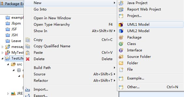 Myeclipse8.5��JAVA���뵼��UML��ͼ