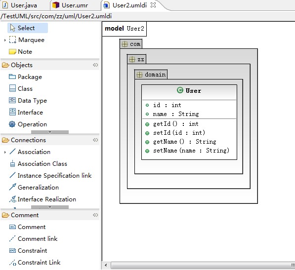 Myeclipse8.5��JAVA���뵼��UML��ͼ