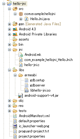 ��Eclipse����������JNI��ͷ�ļ����뷽��