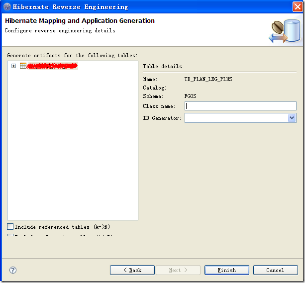 ����MyEclipse Hibernate Tool���ɳ־û���